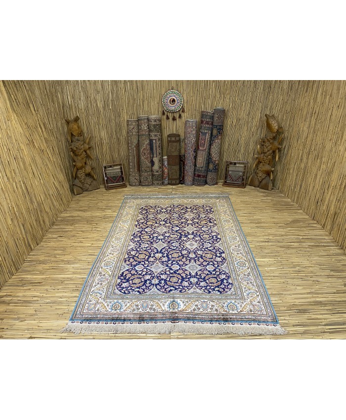 Handmade Turkish Kayseri Original Silk Carpet – FREE SHIPPING..!